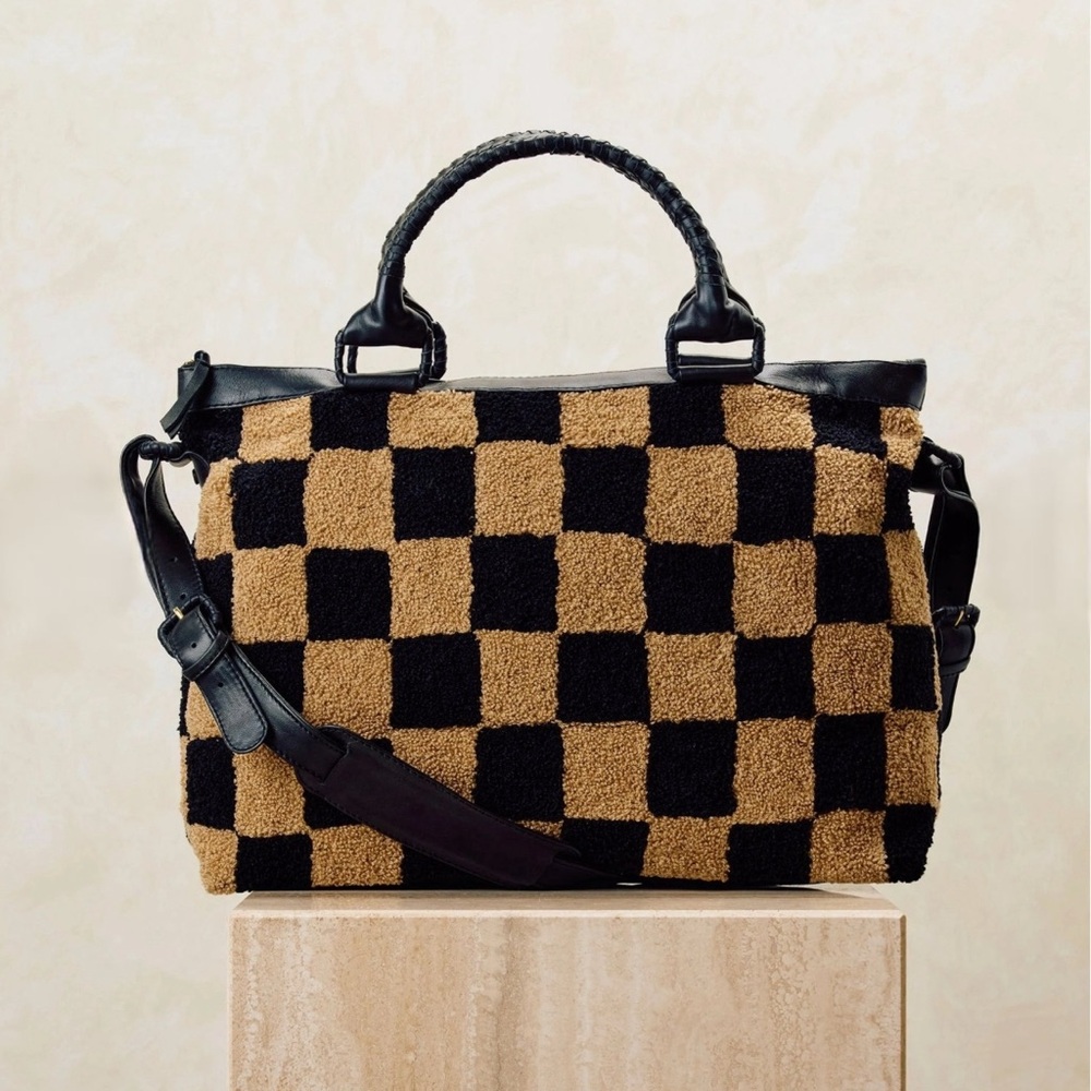 Cleobella Santa Monica Weekender Bag | BLACK MULTI